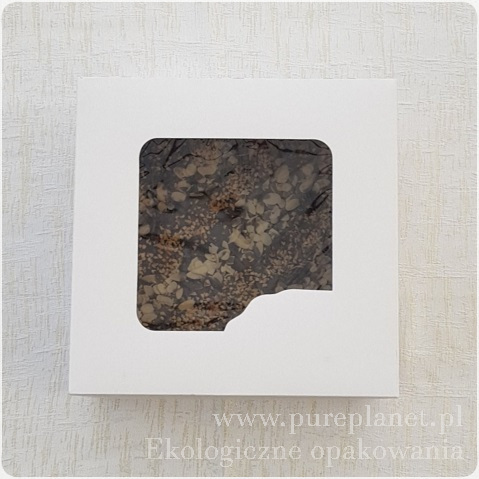 Opakowanie 28x28x13cm z okienkiem na ciasta - Pure Planet
