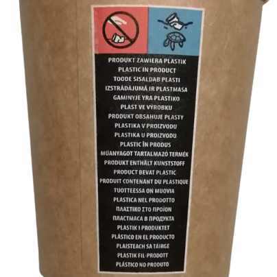 Kubki papierowe +PE pastele 400ml (50 sztuk) (9)