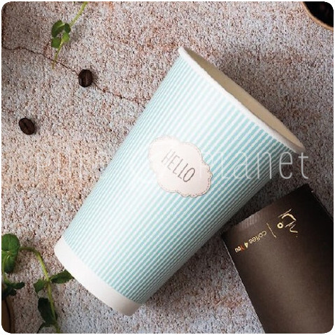 Duze kubki jednorazowe 400ml - Pure Planet