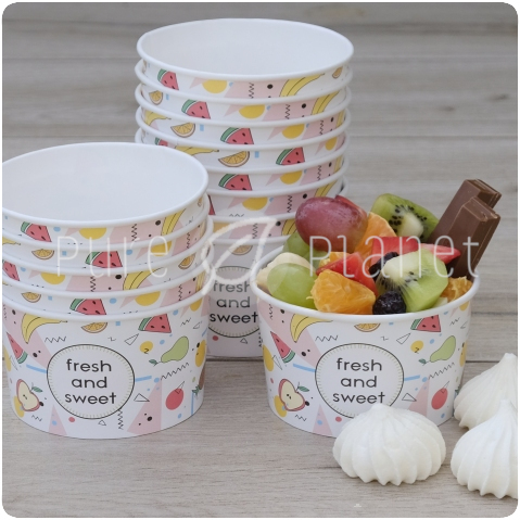 Papierowe miseczki Fresh&Sweet 245ml Pure Planet