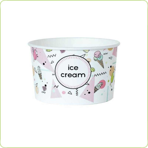 Miseczki do lodów 130ml z serii Ice Cream - Kram