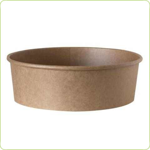 Miska papierowa kraft na sałatki o pojemności 1100ml Pure Planet