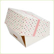 Opakowanie cukiernicze z nadrukiem w kropeczki 13x13x7cm Pure Planet