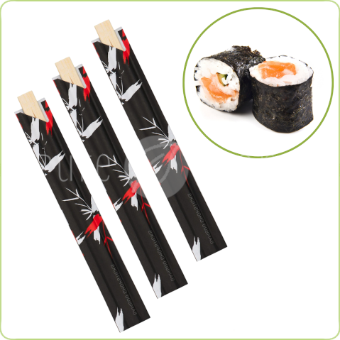 paleczki bambusowe do sushi osobno pakowane Pure Planet