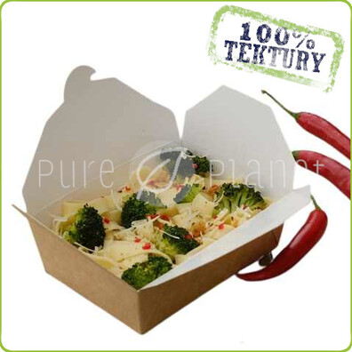 Lunch Box z tektury 14x10x5 ABC PAK - Pure Planet