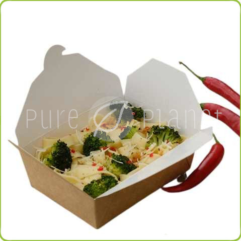 Lunch Box z tektury 14x10x5 ABC PAK - Pure Planet