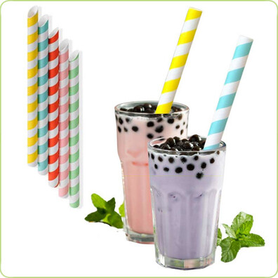 papierowe słomki do Bubble Tea Pure Planet