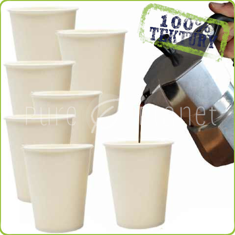 jednorazowe kubki bez plastiku 180ml Pure Planet