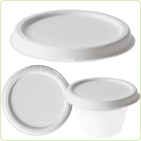 pokrywki do pojemniczkow z trzciny 120ml Pure Planet