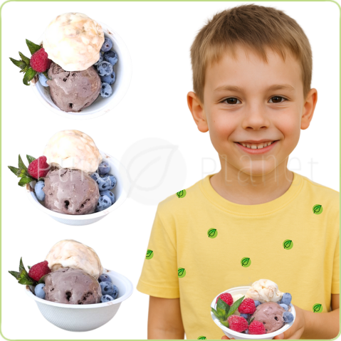 miseczki na lody 130ml bez SUP Pure Planet