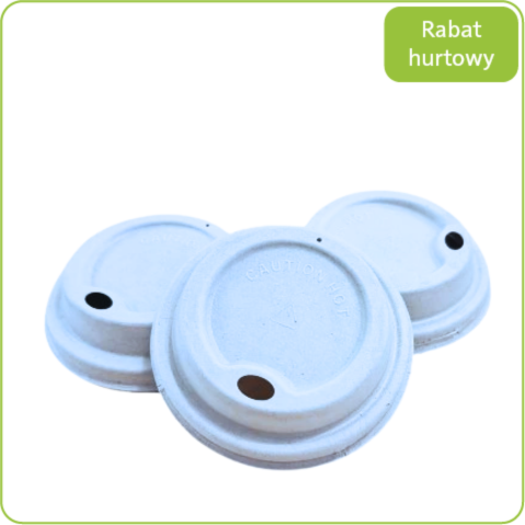 pokrywki z trzciny cukrowej do kubkow 300 400ml Pure Planet