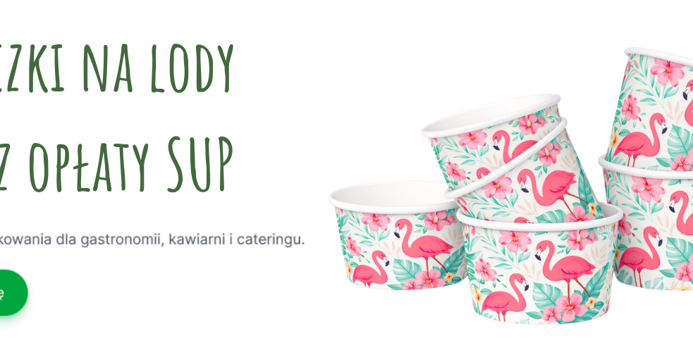 miseczki na lody bez SUP